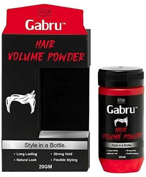 GABRU Hair Volumizing Powder Wax strong hold | Matte Finish | 24 hrs hold Hair Powder