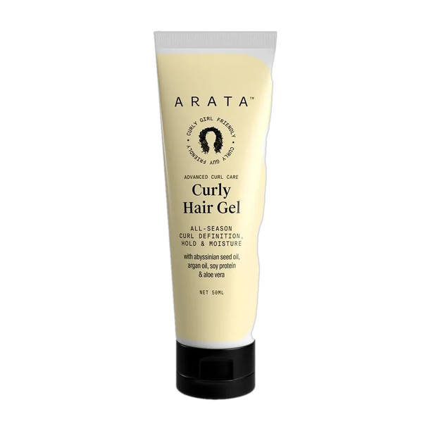 ARATA Curl Gel for Frizzy, Wavy, Curly Hair | For Moisturisation and Definition Hair Gel