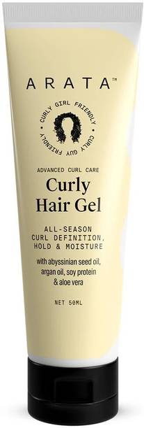 ARATA Curl Gel for Frizzy, Wavy, Curly Hair | For Moisturisation and Definition Hair Gel