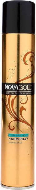 Lele NOVAGOLD Hair Styling/Setting spray long lasting,super hold for men and women Hair Spray