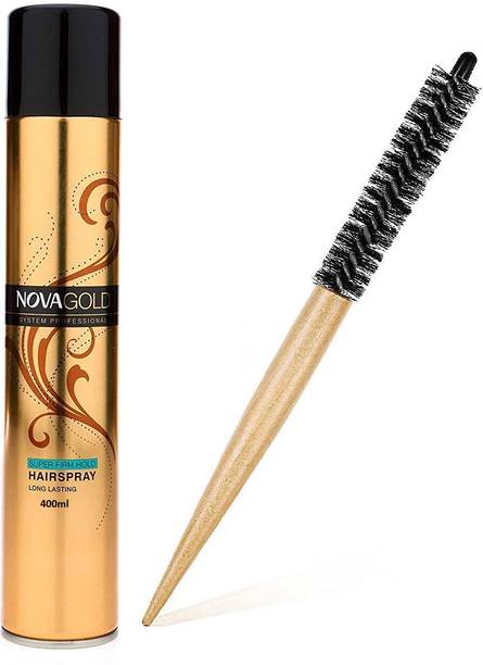 NOVA Gold System Professional Hair Spray - Super Firm Hold Hair Styler Hair Spray