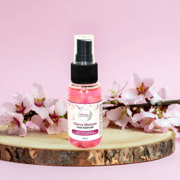 Abhikhya Naturals Cherry Blossom Hair Perfume | Soft, Smooth Hair | Hair Smells Nice & Fresh Hair Spray