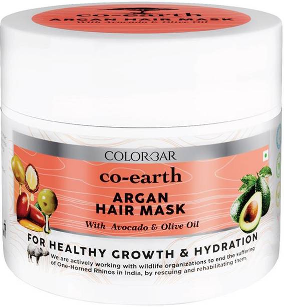 colorbar Argan Hair Mask with Avocado & Olive Oil Hair Gel
