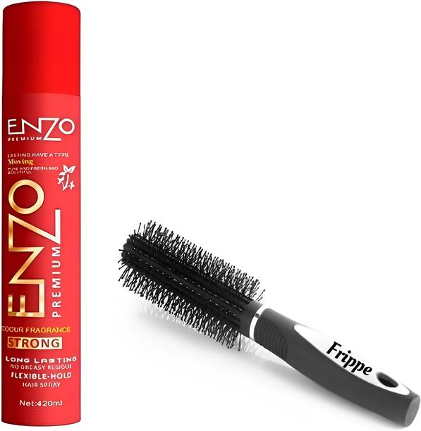 FRIPPE enzo Hair Styling Hold Hair Spray with Comb Hair Spray