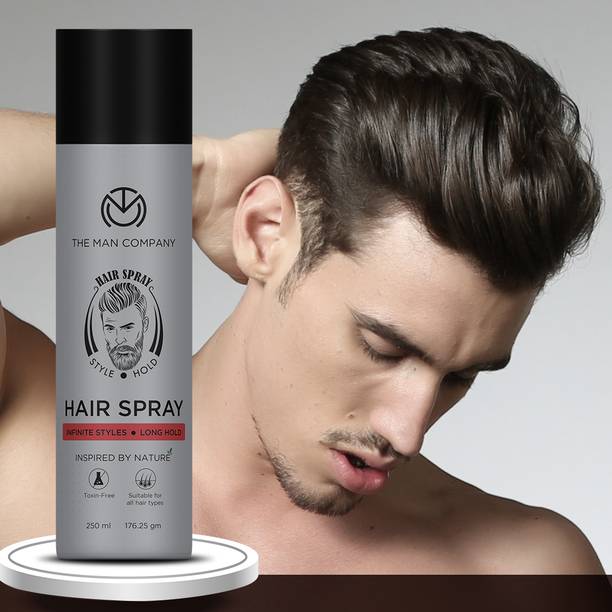 THE MAN COMPANY Long Lasting | Strong Hold | Matte Look | Toxin Free Hair Spray