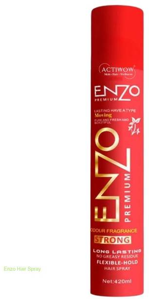 ACTIWOW Enzo Hair Spray Shine Expert Freeze Hold for Creative Styling Hair Spray