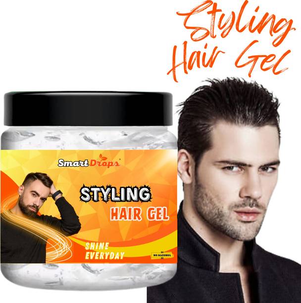smartdrops StyleMax Ultra Hold Gel Humidity Resistant, for All Hair Types and Styles Hair Gel