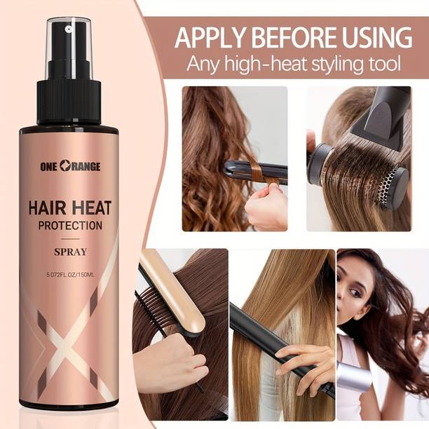 GLAMITY Heat Protect Spray for Hair Styling For Men & Women4 Hair Spray