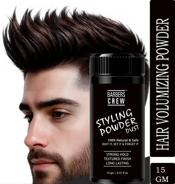 Barbers Crew Mattifying Volume Powder Hair Wax 15gm Extreme Hold Hair Powder