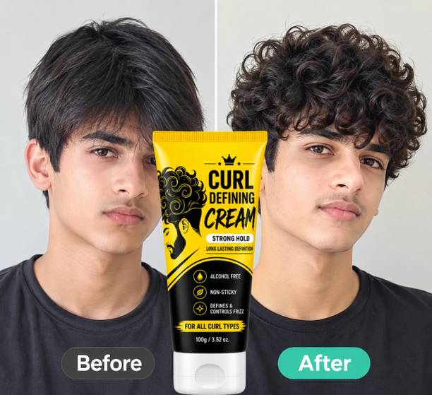 FLIXY Curl Defining Cream | Professional Hair Styling Cream Hair Cream