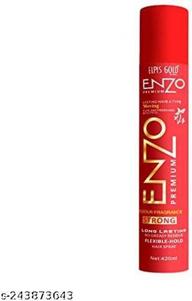 wryak enzo Hair Styling Hold Hair Spray with Comb Hair Spray (420 ml) Hair Spray