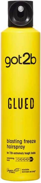 Got2b Glued Blasting Freeze Hairspray With Ultra Strong Hold, Lasts upto 72 Hrs, 300ml Hair Spray