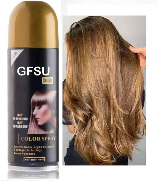 GFSU - GO FOR SOMETHING UNIQUE Best temporary Hair Eetting Highlight Solor Spray Hair Spray