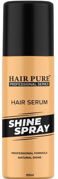Hair Pure Hair Shine Spray Long Lasting Hair Spray Styling Serum Hair Spray