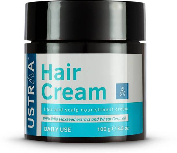 USTRAA Hair Cream for Men - For Daily Use with Light Hold - Style & Nourishment Hair Cream
