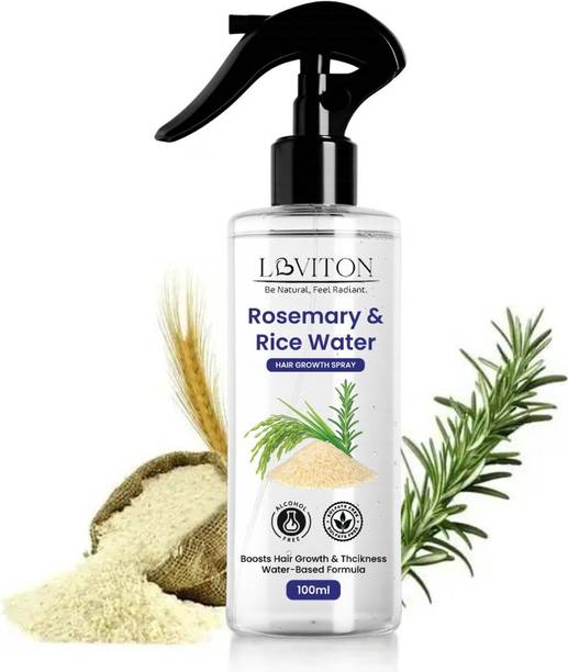 loviton Rosemary With Rice Water Spray | Hair Growth & Reduce Hairfall Hair Spray