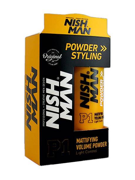 Nishman Hair Volumizing Powder Wax | 24hrs Strong Hold for Men | Matte finish | 10g Hair Powder