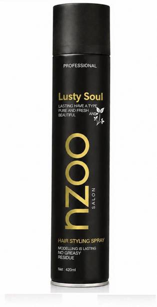 Lusty soul Hair Spray Shine Instant Freeze Grip for Party Looks Hair Spray Long Lasting Hair Spray