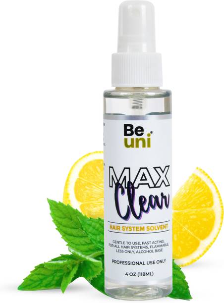 BEUNI Max Clear Tape Extension Remover (118Ml) Wig Remover for Lace Glue, Hair Extension Tape Remover, Tape in Extension Replacement Tape, Fast Effective Hair Patch Solvent Wig Glue Remover Hair Gel