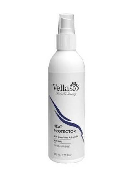 vellasio premium Heat Protector with Heat protection Spray With Graps Seed And Argan oil Hair Spray  (200 ml) Hair Spray