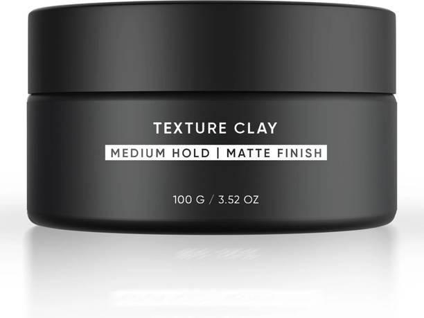 Dasher Texture Clay For Men's Hair, Medium Hold & Matte Finish Puck, Water-Based Hair Clay