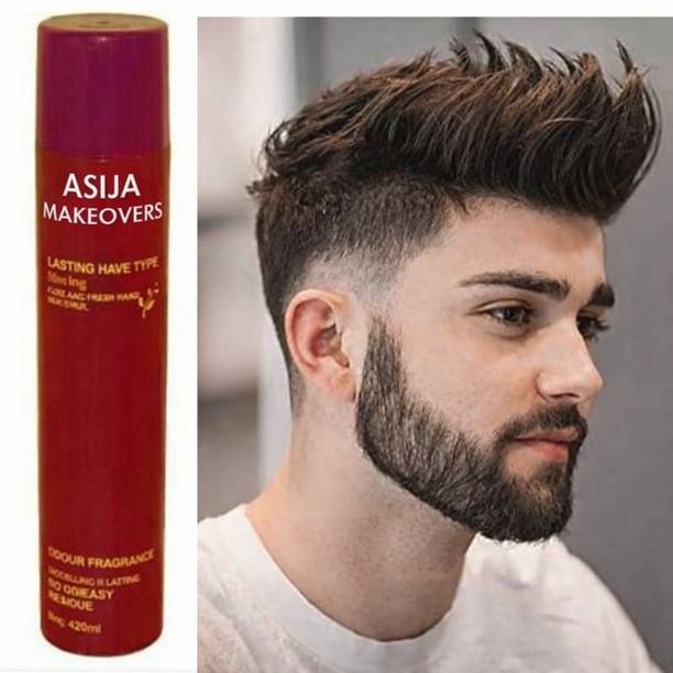 asija makeovers Trending Hair Spray Long Lasting Flexible Damage Free Hair Style Hair Spray