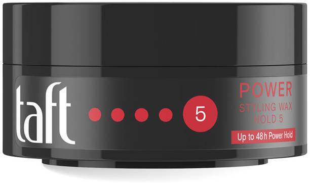 श्वार्ज़कोप्फ TAFT Power Hair Wax For Luminous Shine And Glossy Hair, Hold 5 Lasts 48 Hours बालों का वैक्स