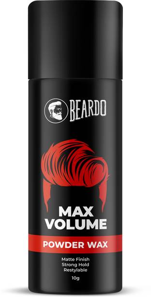 BEARDO Max Volume Powder Wax 10 gm | Strong Hold | Hair Styling Hair Wax