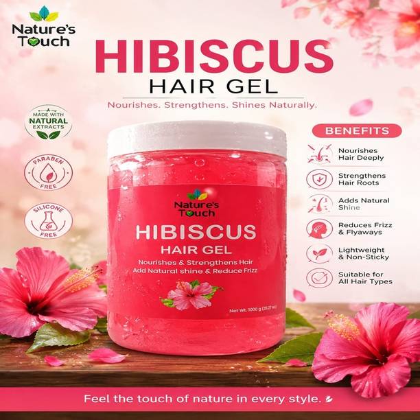 Nature's Touch Hibiscus Hair Gel Hair Gel