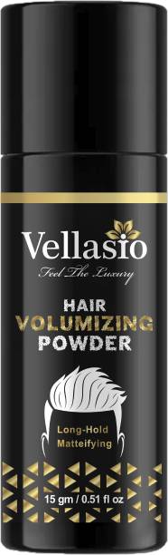 vellasio Hair Volumizing Powder Wax strong hold | Matte Finish | 24 hrs hold hair powder Hair Fiber