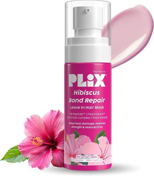 The Plant Fix Plix Bond Repair Hibiscus Leave-In , Repair Damage & Reduces Frizz Hair Mask