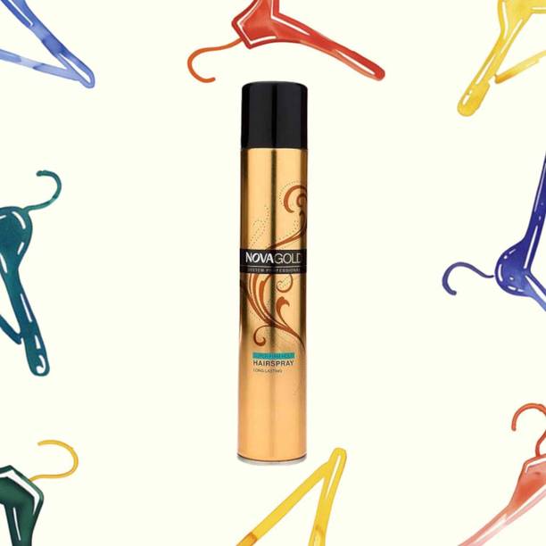 asija makeovers Best Professional Gold System Hair Spray Super Firm Hold setting Spray Hair Spray