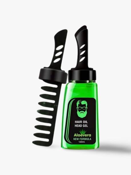 LACASA BEAUTY CARE Men Hair Wax Gel with Comb,New Styling Formula With Aloevera Hair Gel Hair Gel Hair Gel