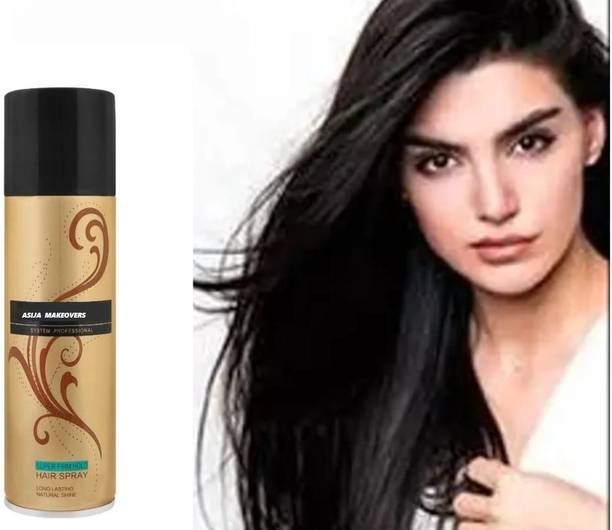 asija makeovers Best quality Hair setting/Fixing spray long lasting for Men and Women Hair Spray
