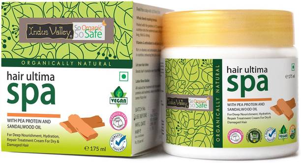 Indus Valley Paraben Free Ultima Spa For Moisturizer Hair and Scalp, keratin mask
