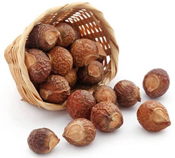 SSG PRODUCTS Natural Whole Dried Raw Soap Nuts for 500 GM/Reetha/Aritha/Boondikottai-500 GM