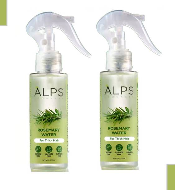 Alps Goodness Rosemary Hair Spray with Botanical Extracts – 2 Pack for All Hair Types
