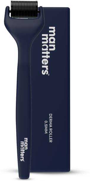 Man Matters Advance Derma Roller for Hair Growth | With 540 Micro 0.5mm Titanium Needles