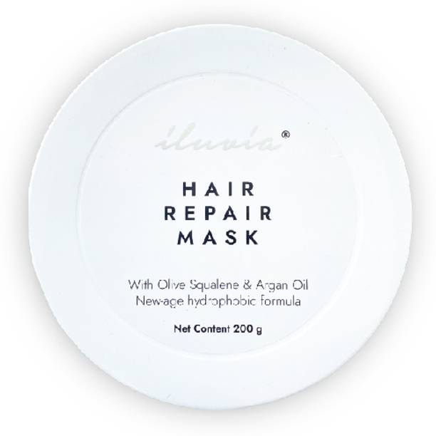 iluvia Hair Repair Mask | For damaged, dry, dull hair | Paraben, Phthalate Free -200g