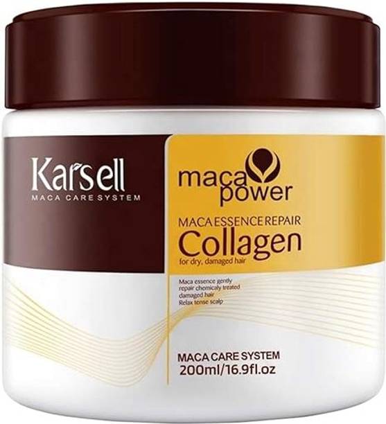 KARSEELL Collagen Kratin Straightened Hair Treatment Deep Repair Hair Mask