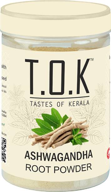 T.O.K TASTES OF KERALA Ashwagandha Powder | Herbal Hair Mask for Strong & Healthy Hair