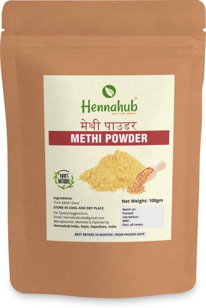 HENNAHUB Pure Methi powder for hair growth