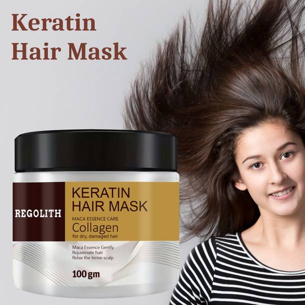 Regolith Keratin Hair Mask for Dry & Damaged Hair - Maca Essence & Collagen