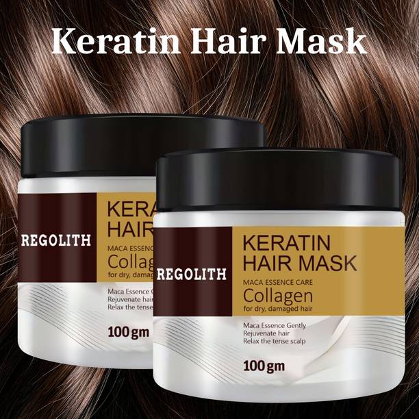 Regolith Professional Keratin Hair Mask with Collagen for Deep Conditioning & Hair Repair