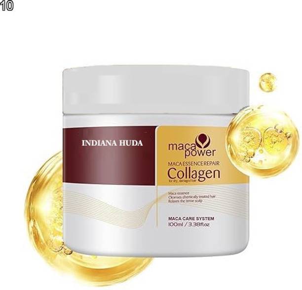 INDIANA HUDA Karseelle Collagen Hair Mask 100ml | Tame Frizz with Protein Hair Mask