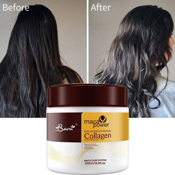 bavri Best Collagen Hair Mask For Womans And Girls -200ml (200ml)