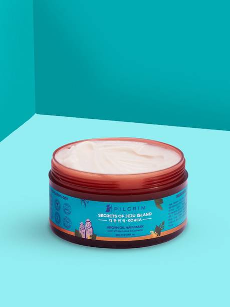 Pilgrim Argan Oil Hair Mask | With White Lotus