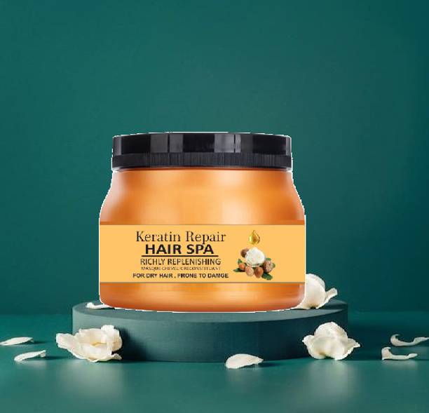 KA-KAIASHA Keratin Strengthening Hair Mask With Shea Butter For Dry & Frizzy Hair (200 gm)