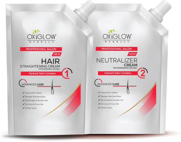 OXYGLOW Hair Straightner Cream