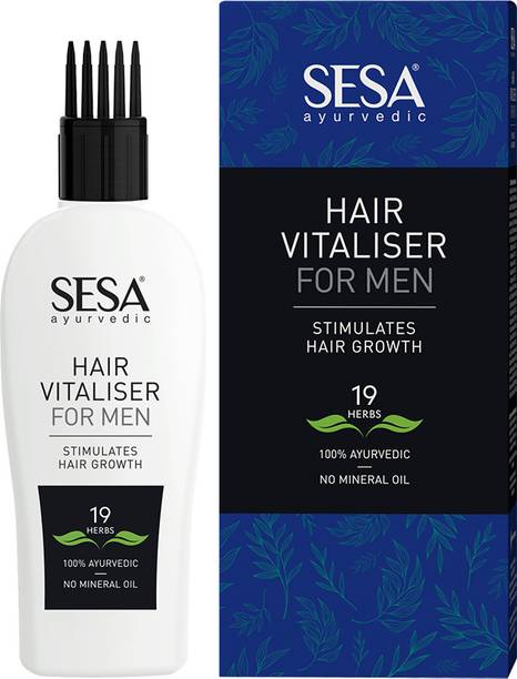 सेसा Ayurvedic Hair Vitaliser (Oil) for Men for Hair Growth and Hair Fall Control